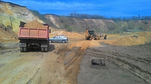 Чиновники активизировали борьбу с незаконной добычей песка в Воронежской области